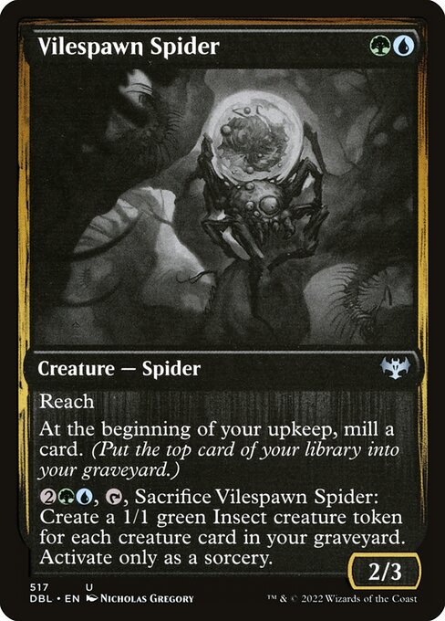 DBL: Vilespawn Spider (Foil)