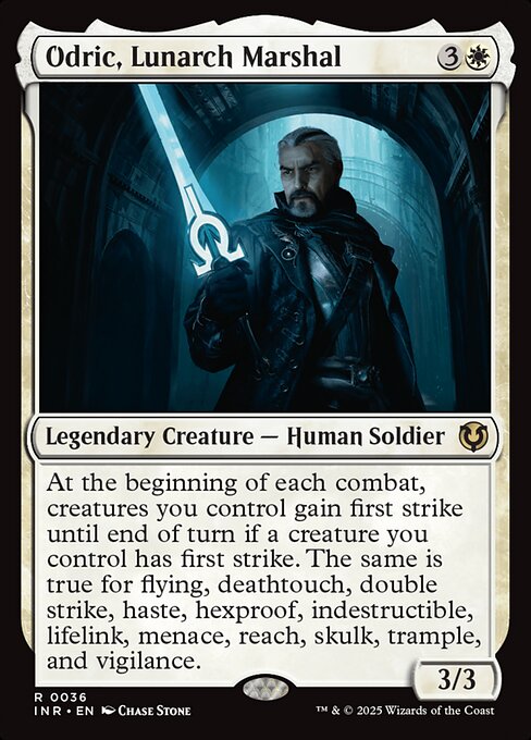 INR: Odric, Lunarch Marshal (Foil)
