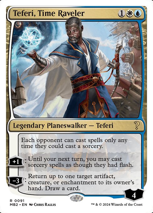 MB2: Teferi, Time Raveler (White Border)