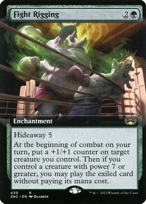 SNC: Fight Rigging (Extended Art) (Foil)