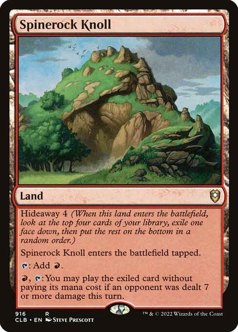CLB: Spinerock Knoll