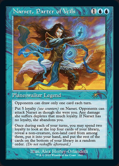 SLD: Narset, Parter of Veils (Retro Frame)