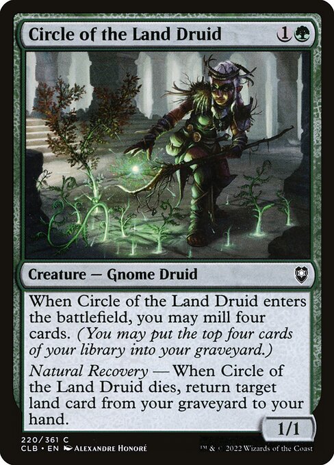 CLB: Circle of the Land Druid (Foil)