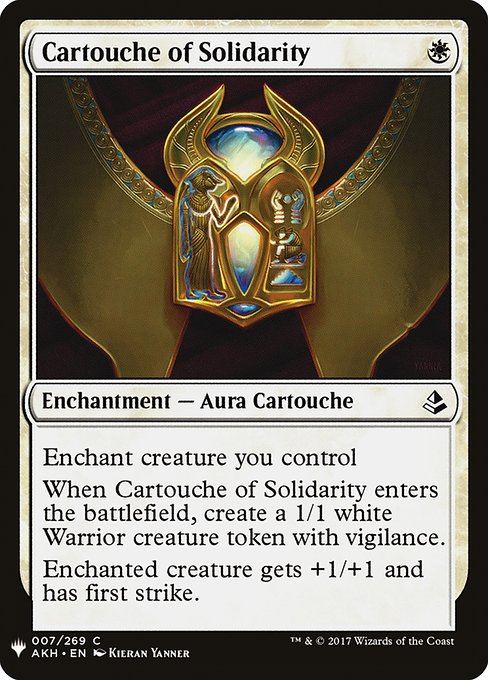PLST: Cartouche of Solidarity