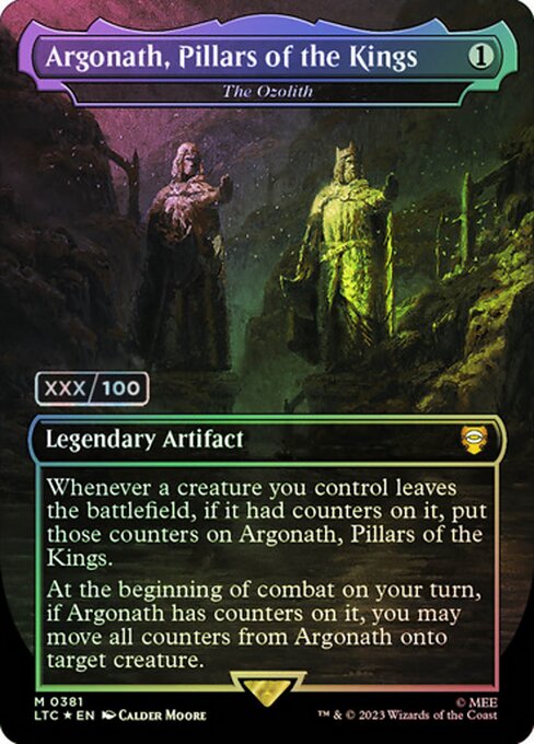 LTC: Argonath, Pillars of the Kings - The Ozolith (Serial Numbered) (Foil)