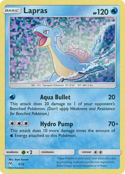 MCD19: Lapras - 5/12 (Holofoil)