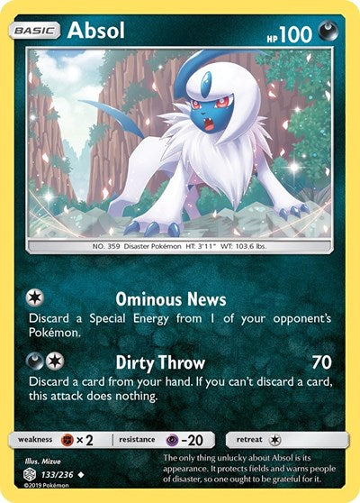 SM12: Absol (Reverse Holofoil)
