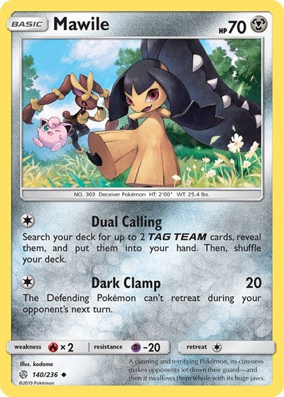 SM12: Mawile (Reverse Holofoil)