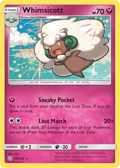 SM12: Whimsicott (Reverse Holofoil)