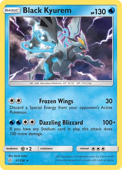 SM12: Black Kyurem (Reverse Holofoil)