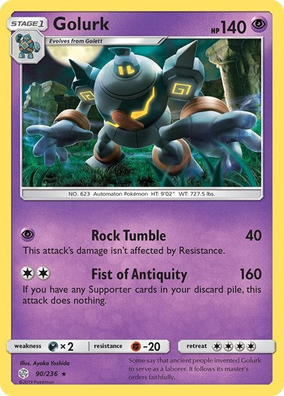 SM12: Golurk (Reverse Holofoil)
