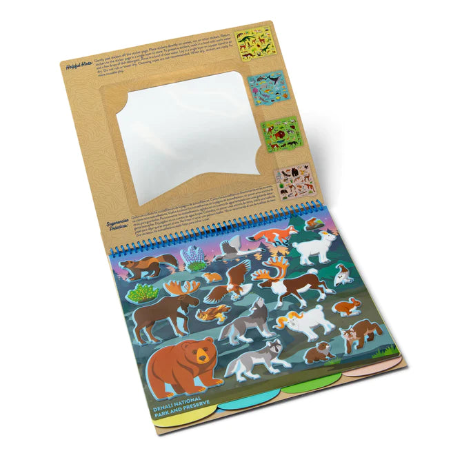 National Parks Reusable Stickers – Park Animals