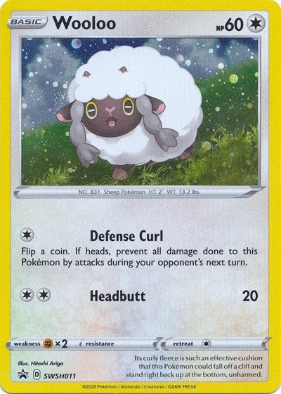 SWSD: Wooloo - SWSH011 (Holofoil)