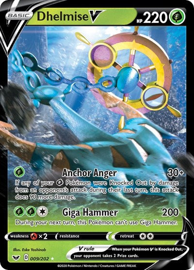 SWSH01: Dhelmise V (Holofoil)