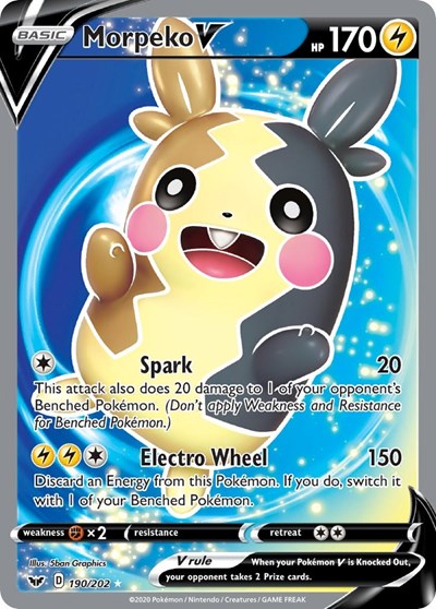 SWSH01: Morpeko V (Full Art) (Holofoil)