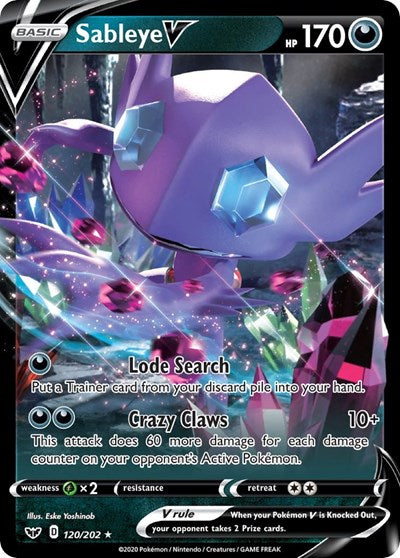 SWSH01: Sableye V (Holofoil)