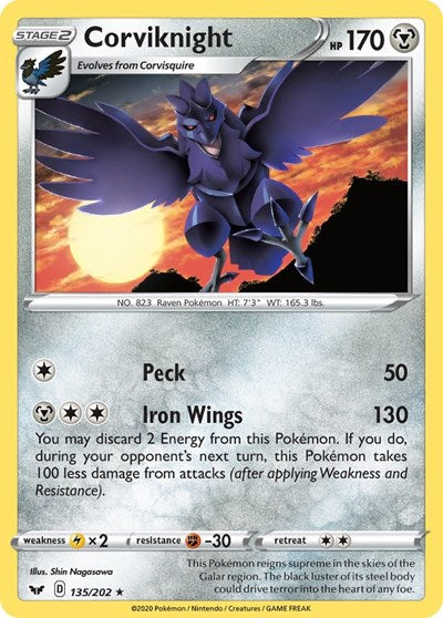 SWSH01: Corviknight