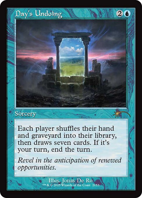 SLD: Day's Undoing (Retro Frame)