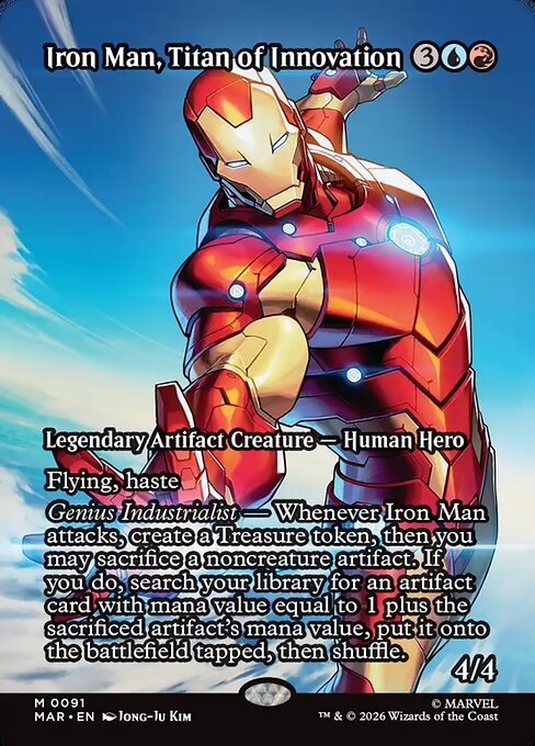 MAR: Iron Man, Titan of Innovation (Borderless)