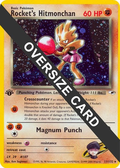 PR: Rocket's Hitmonchan - 11/132 (Holofoil)