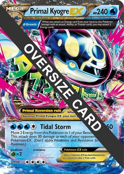 PR: Primal Kyogre EX - 55/160 (Holofoil)