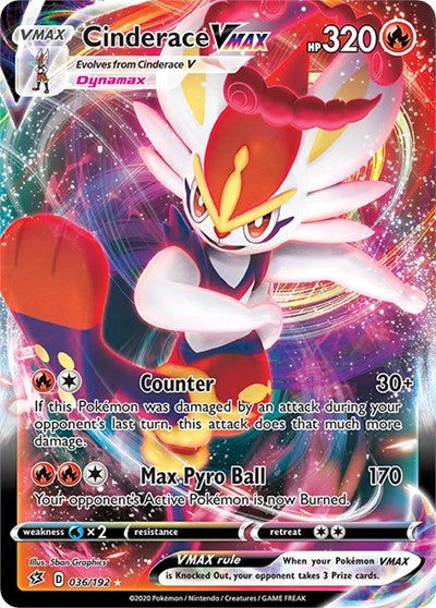 SWSH02: Cinderace VMAX (Holofoil)