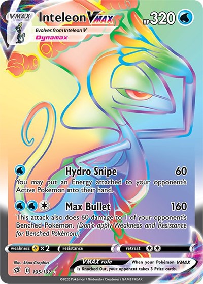 SWSH02: Inteleon VMAX (Secret) (Holofoil)