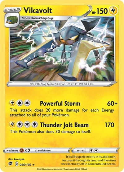 SWSH02: Vikavolt (Holofoil)