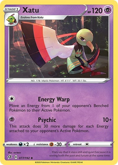 SWSH02: Xatu (Reverse Holofoil)