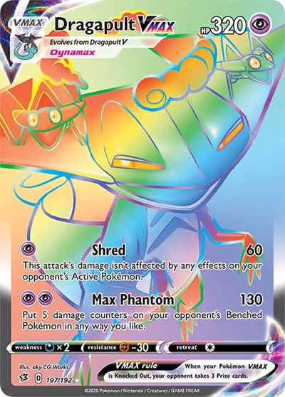 SWSH02: Dragapult VMAX (Secret) (Holofoil)
