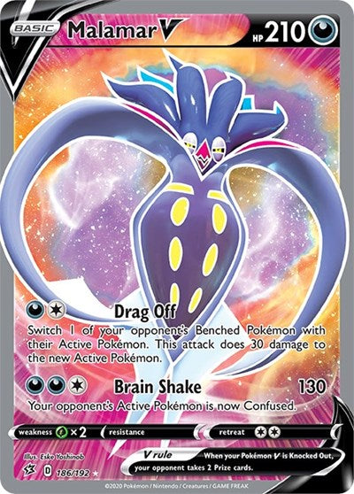 SWSH02: Malamar V (Full Art) (Holofoil)