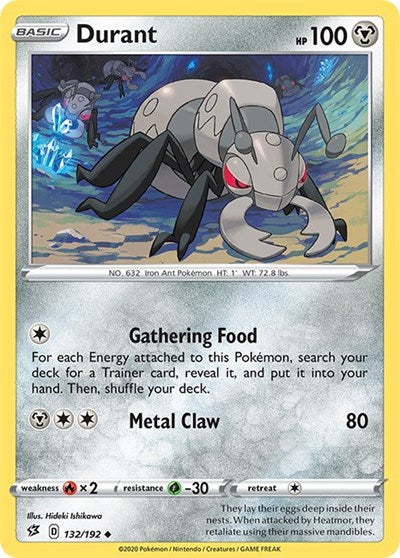 SWSH02: Durant (Reverse Holofoil)