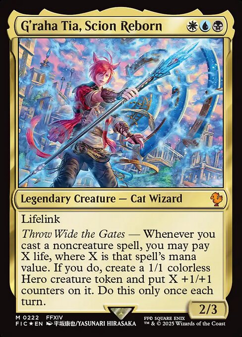 FIC: G'raha Tia, Scion Reborn (Surge Foil)