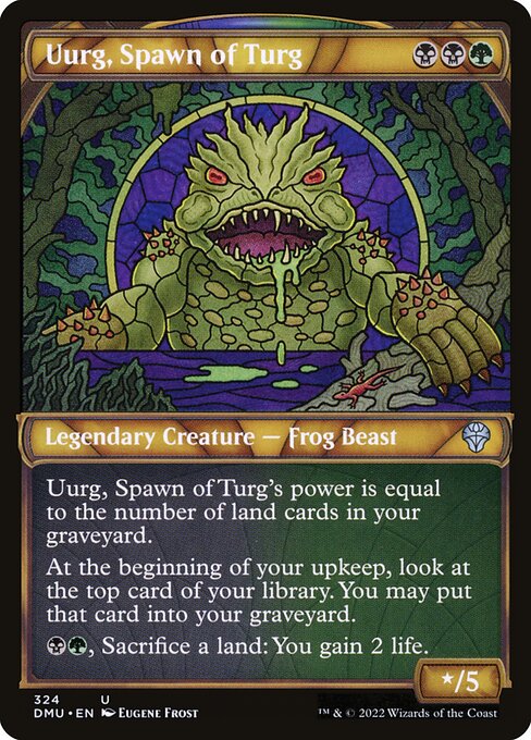 DMU: Uurg, Spawn of Turg (Showcase) (Foil)