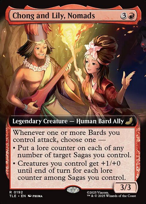 TLE: Chong and Lily, Nomads (Extended Art) (Foil)