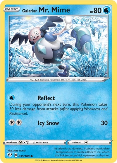 SWSH03: Galarian Mr. Mime