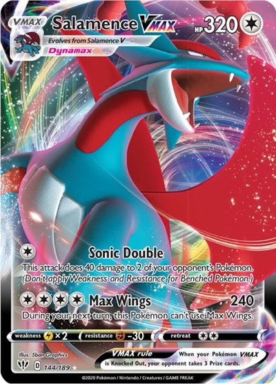 SWSH03: Salamence VMAX (Holofoil)