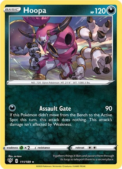 SWSH03: Hoopa (Reverse Holofoil)