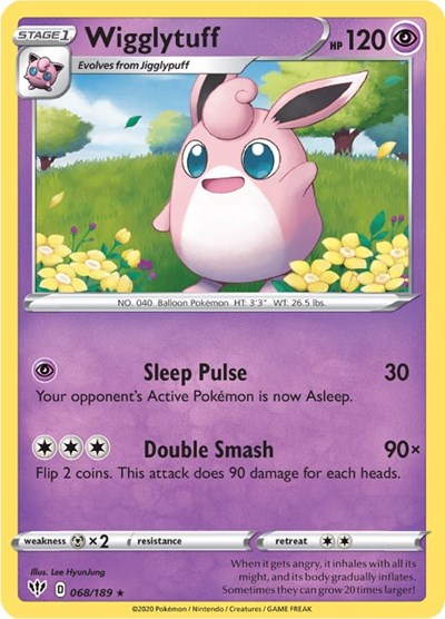 SWSH03: Wigglytuff (Reverse Holofoil)