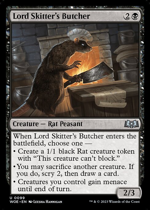 WOE: Lord Skitter's Butcher (Foil)