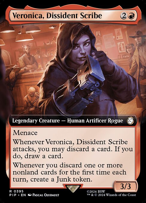 PIP: Veronica, Dissident Scribe (Extended Art)