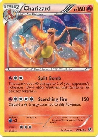 BLE: Charizard - 20/149 (Cosmos Holo) (Holofoil)