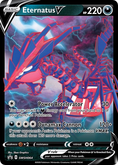 SWSD: Eternatus V - SWSH064 (Holofoil)