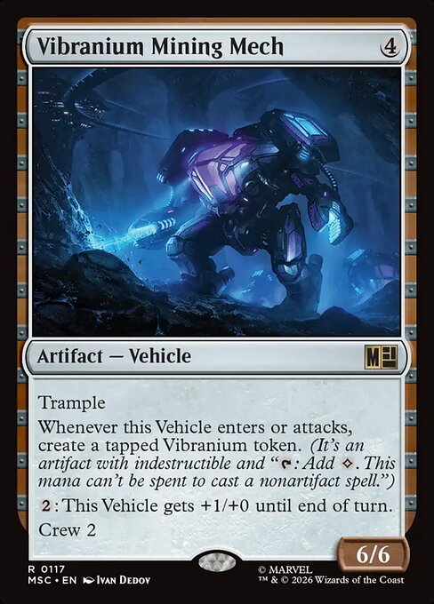 MSC: Vibranium Mining Mech