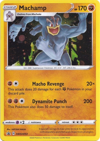 SWSD: Machamp - SWSH053 (Holofoil)