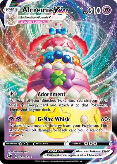 CHP: Alcremie VMAX (Holofoil)