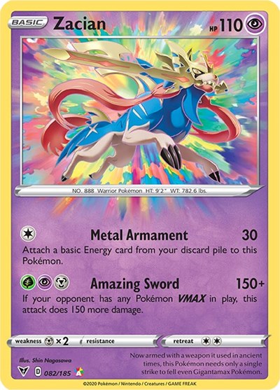 SWSH04: Zacian (Holofoil)