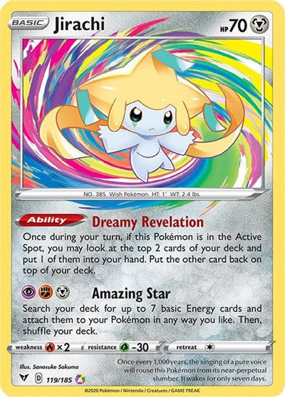 SWSH04: Jirachi (Holofoil)