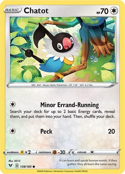 SWSH04: Chatot