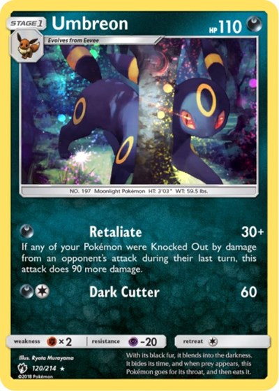 BLE: Umbreon - 120/214 (Cosmos Holo) (Holofoil)